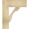 Ekena Millwork Olympic Block Rough Sawn Bracket, Douglas Fir, 6"W x 22"D x 26"H BKT06X22X26OLY05RDF - alternate 2